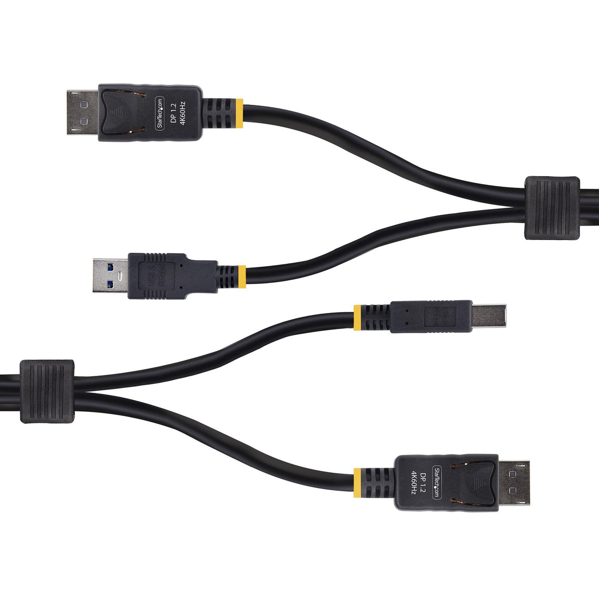 StarTech.com 3m DisplayPort USB 5Gbps KVM Cable 4K 60Hz