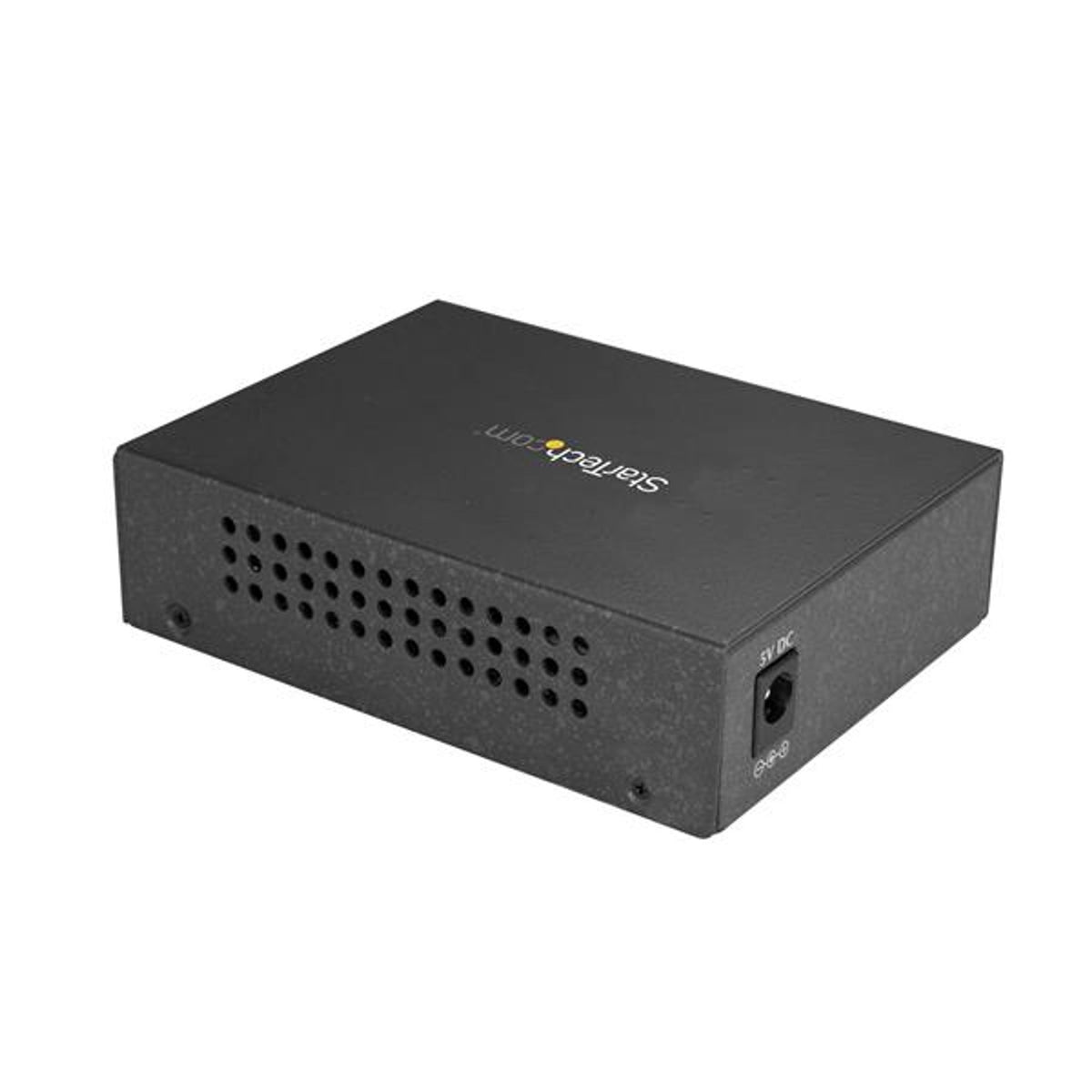 StarTech.com Gigabit Ethernet Media Converter 2 Port Twisted Pair Optical Fiber