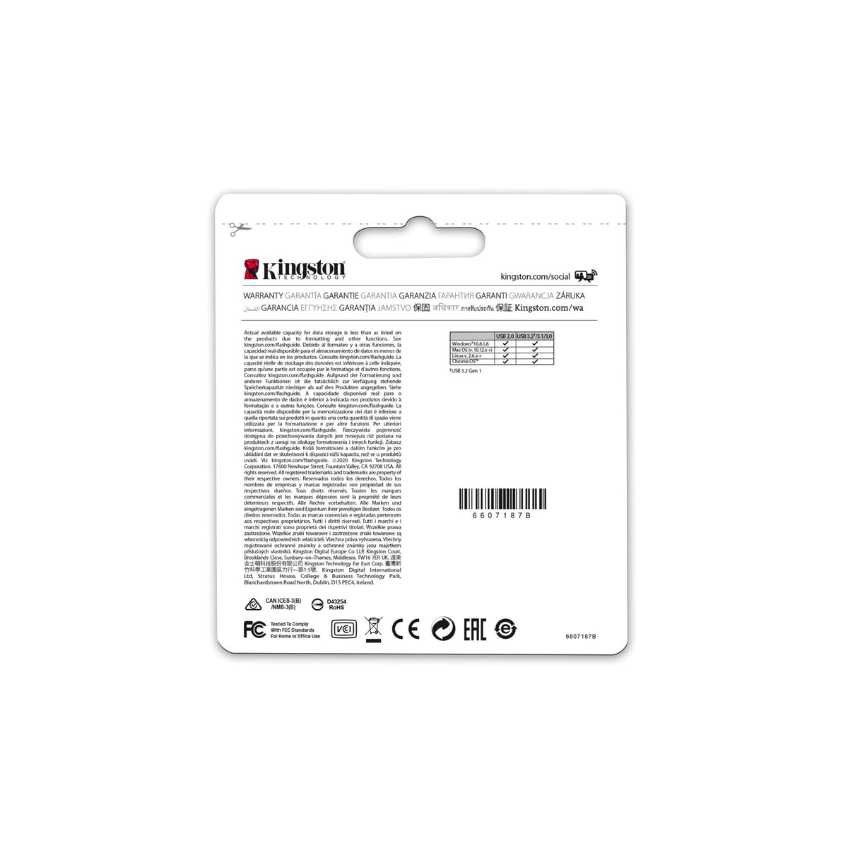 Kingston DataTraveler Micro DTMC3G2 256 GB USB 3.2 (Gen 1) Type A Flash Drive