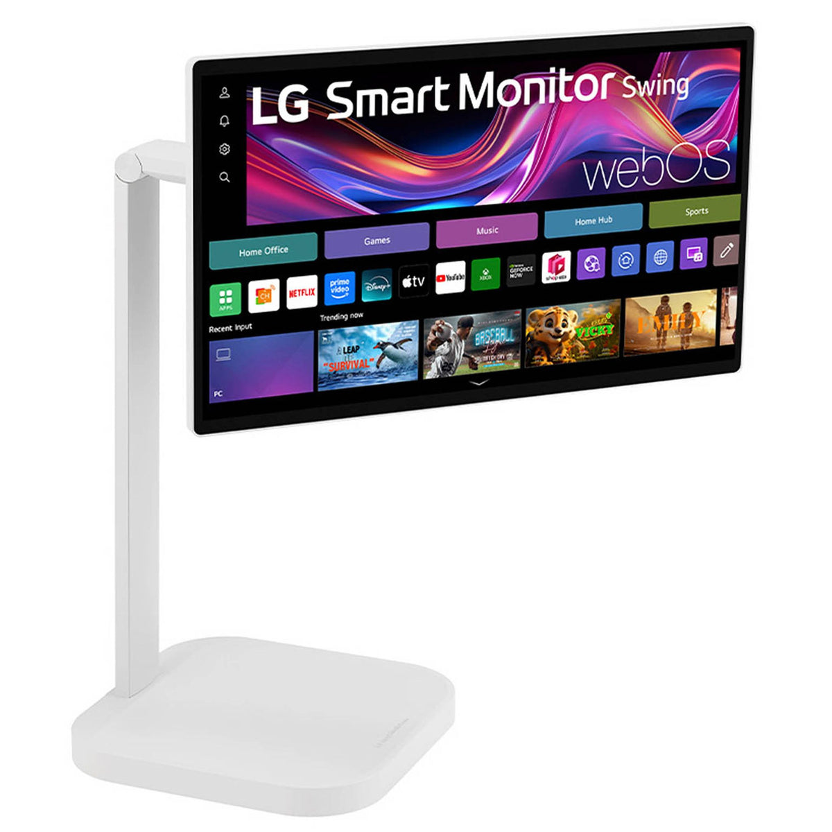 LG 32U889SA-W 32" 4K IPS Smart Touchscreen Monitor HDMI USB USB-C