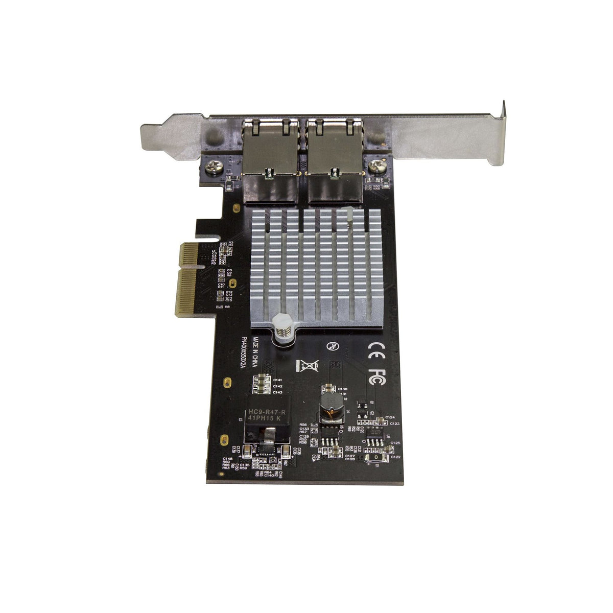 StarTech.com 10Gigabit Ethernet Card 2x 10GBASE-T RJ45 Ports PCIe x4