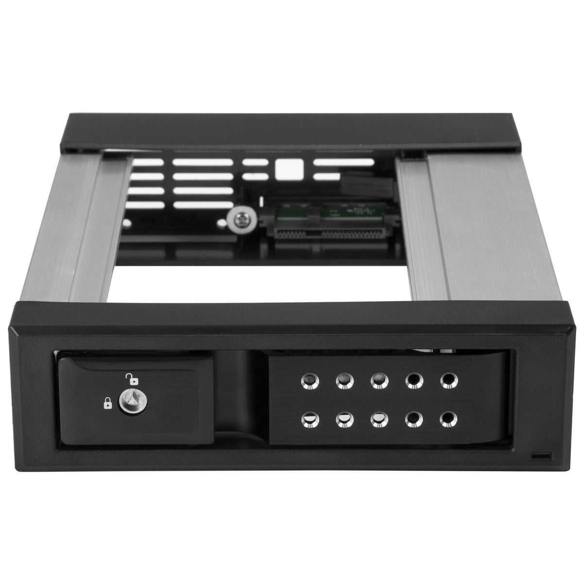StarTech.com 5.25" SAS SATA/600 Drive Bay Adapter Black