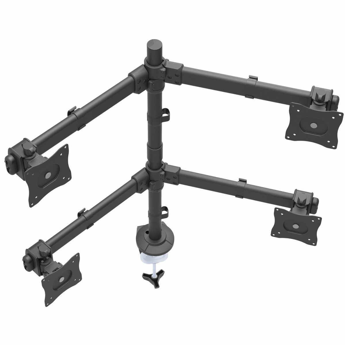 StarTech.com Quad Monitor Arm 4 VESA 27" 8kg Height Adjustable Steel Mount