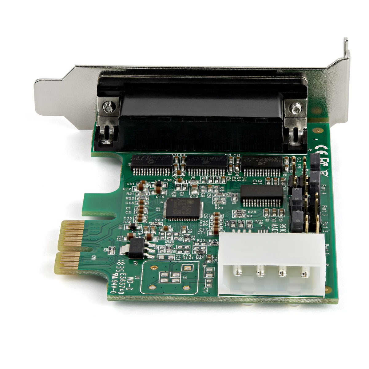 StarTech.com Multiport Serial Adapter PCI Express x1 4x DB-9 RS-232 921.60