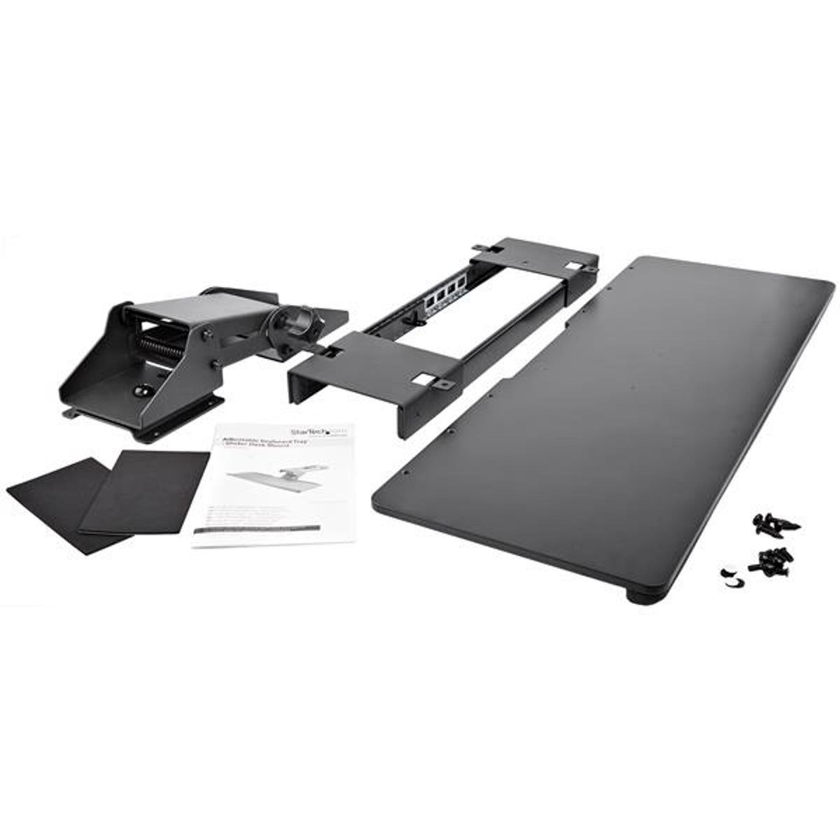 StarTech.com Under Desk Adjustable Keyboard Tray 26.4" W