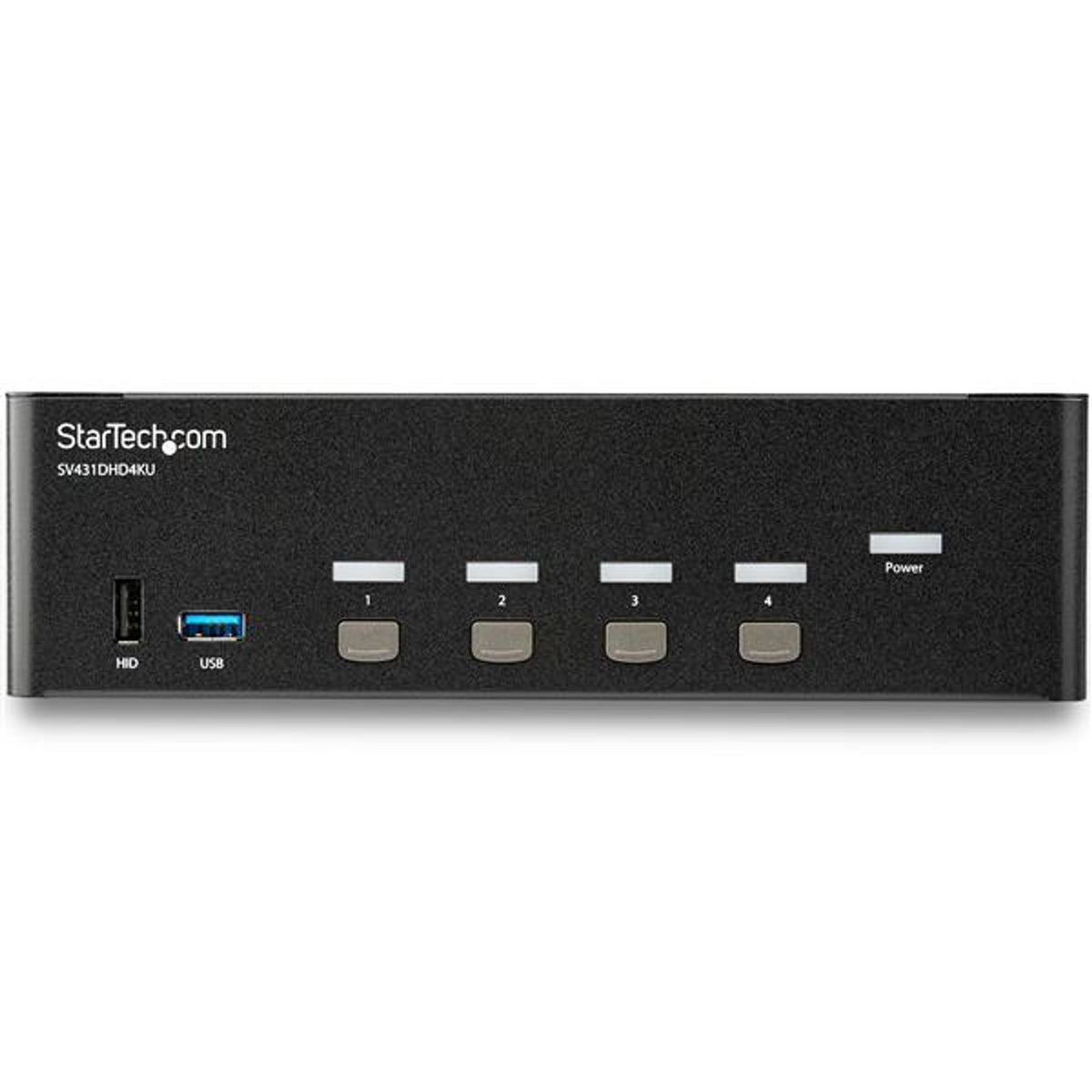 StarTech.com SV431DHD4KU 4-Port HDMI KVM Switch 4K 30Hz with Audio & USB Hub