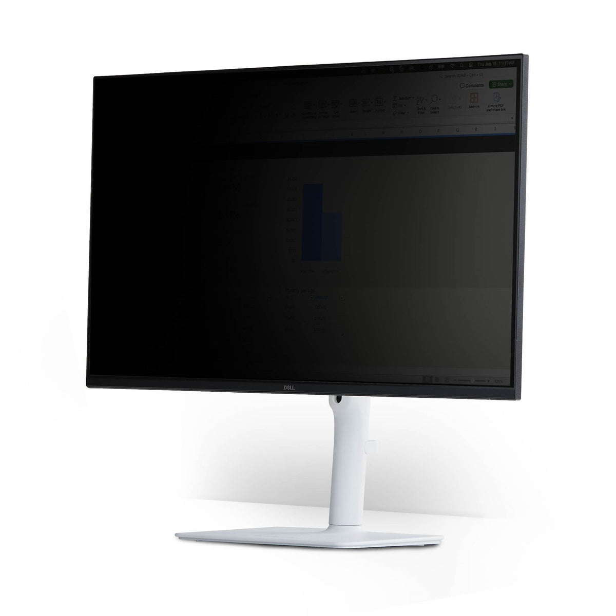 StarTech Magnetic Monitor Privacy Screen 24" Anti-Glare Blue Light Filter