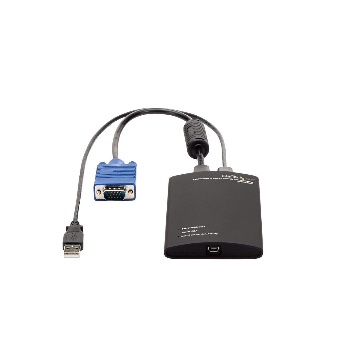 StarTech KVM Console to USB 2.0 Portable Laptop Adapter TAA