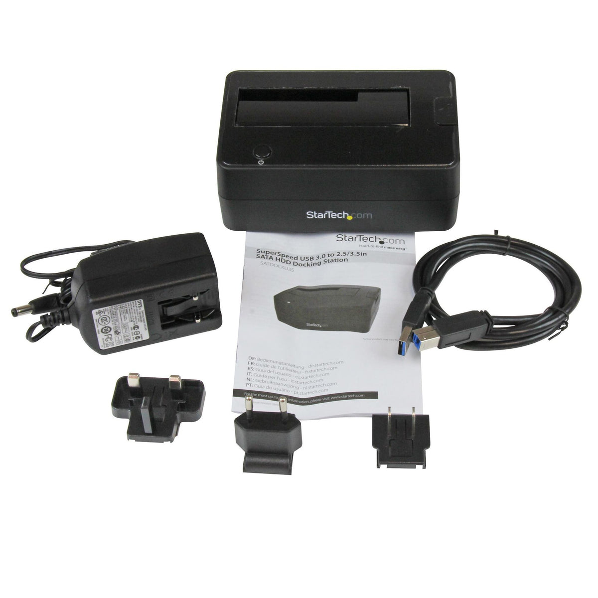 StarTech.com Single Bay USB 3.0 2.5/3.5" SATA Hard Drive Dock