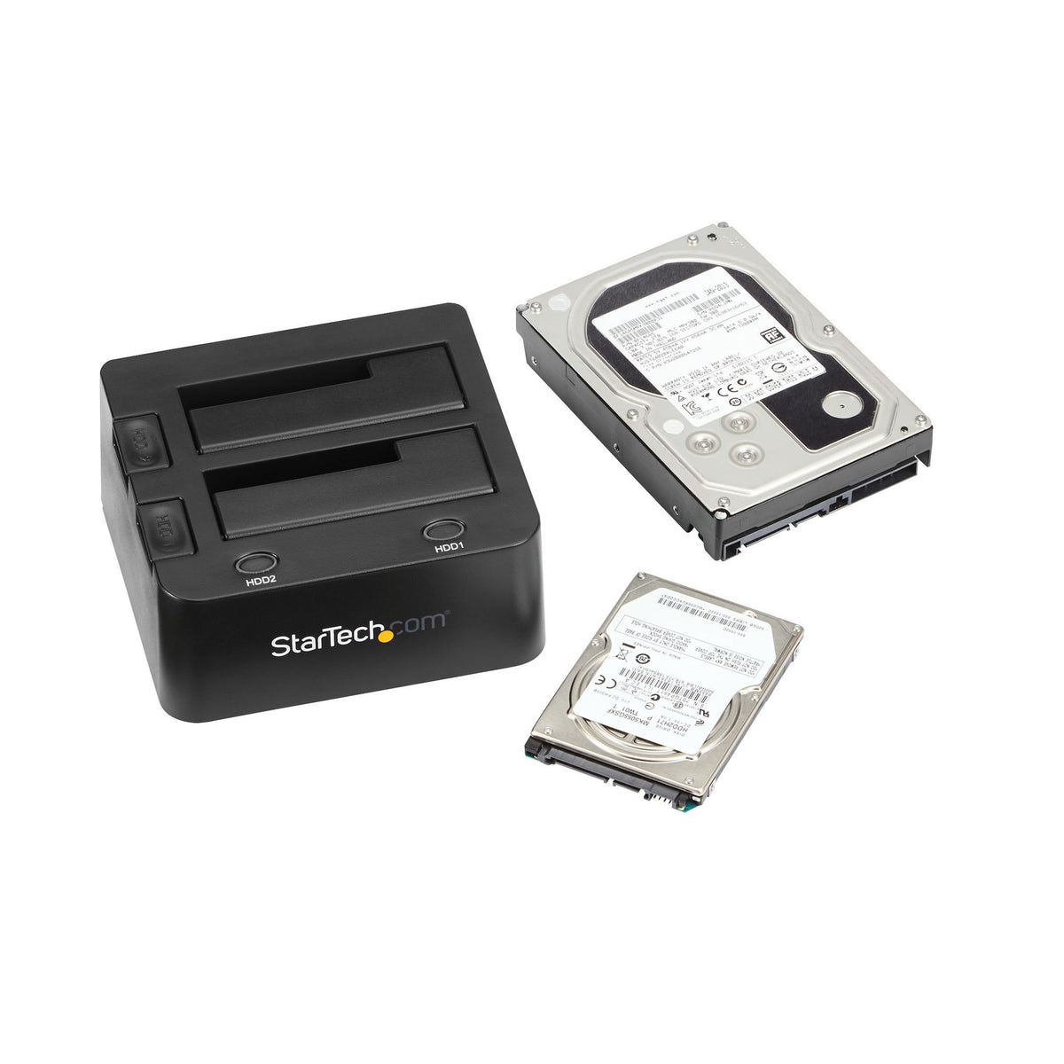 StarTech.com Dual-Bay SATA/600 USB 3.0 Hard Drive Dock Black