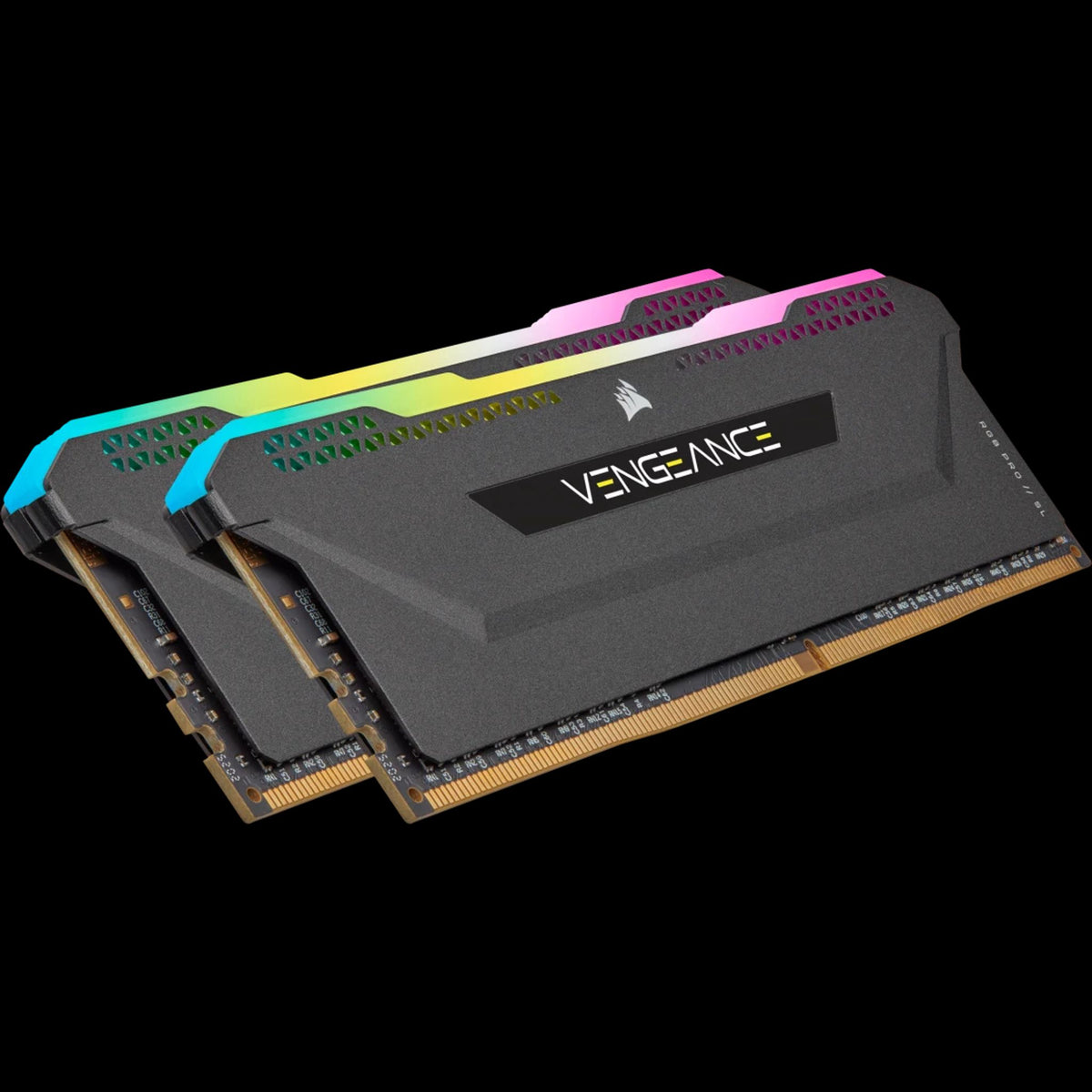 Corsair Vengeance RGB PRO SL 32GB 2x16GB DDR4 3600MHz C18 Black Gaming Memory tl:2a0e9caa