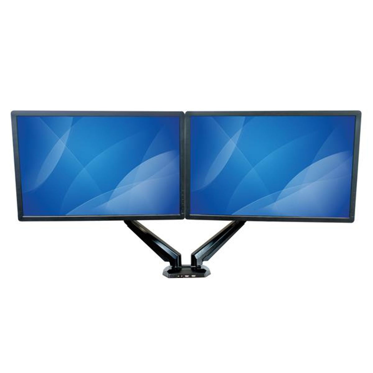 StarTech.com Dual Monitor Arm 32" USB Hub Audio Ports VESA Mount