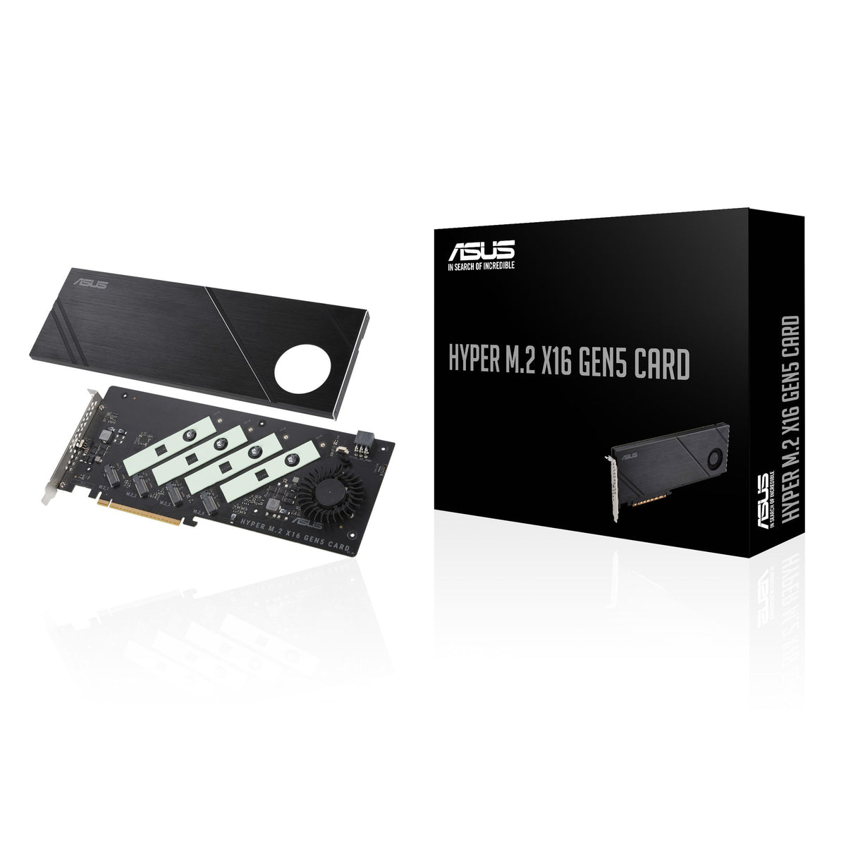 ASUS HYPER M.2 X16 GEN5 PCIe 5.0 Add-on Card