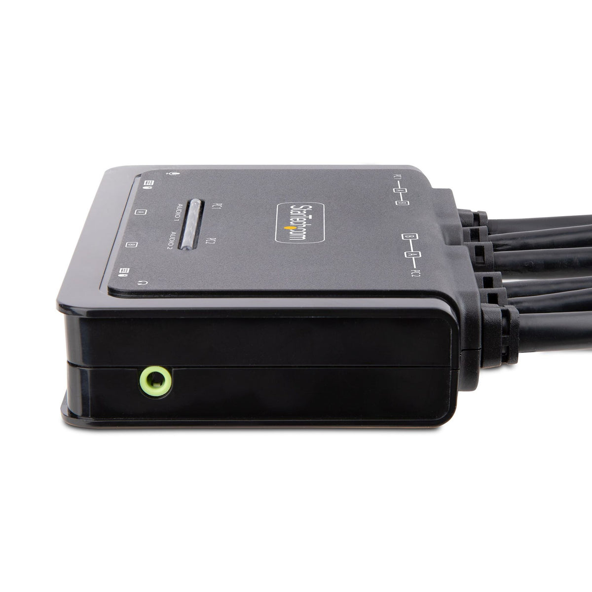 StarTech KVM Switchbox 2 Comp 1 User 4K 3840x2160 4 USB 6 HDMI Desktop