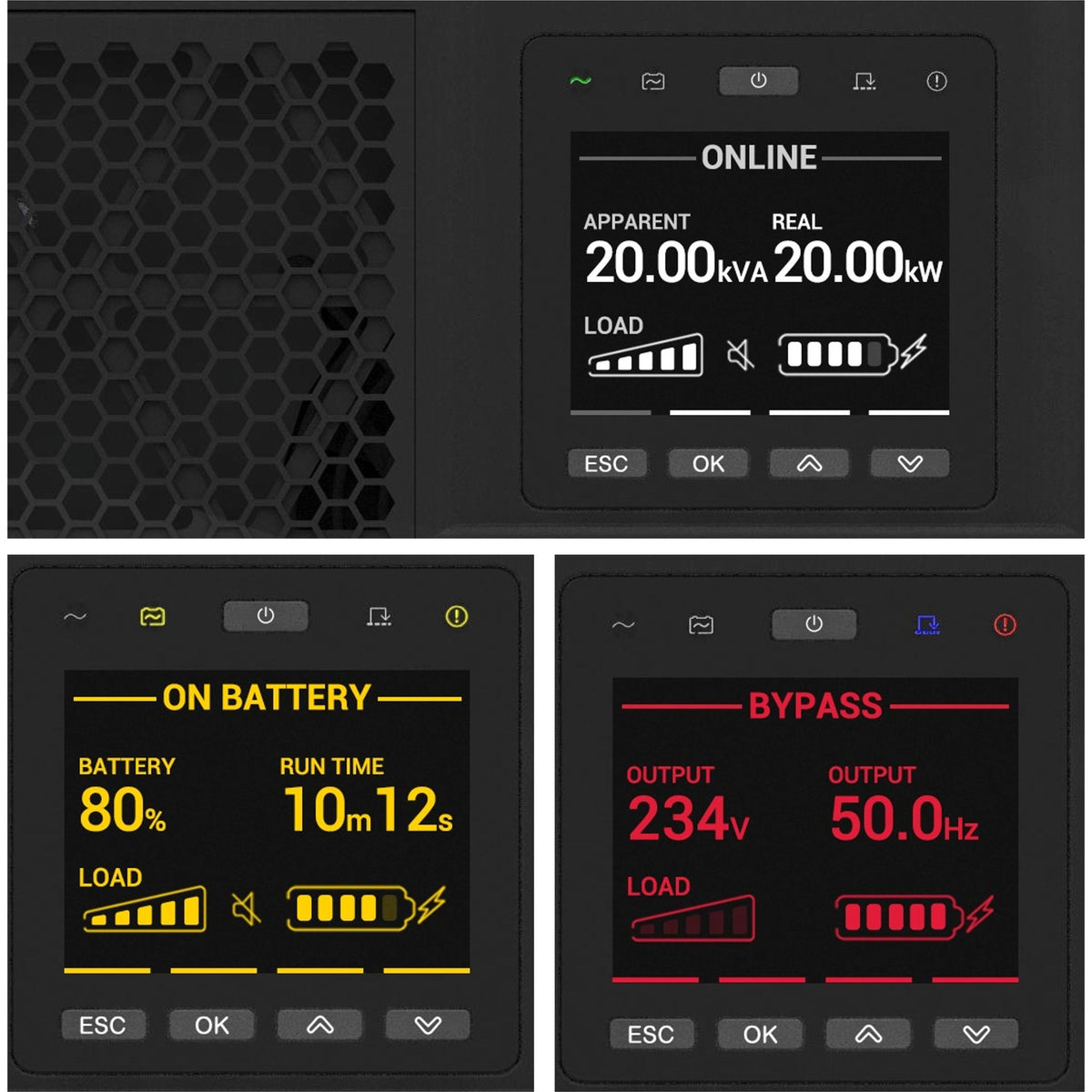 APC Smart-UPS On-Line 15kVA/15kW Rack/Tower 230V/380V...415V Hard wire