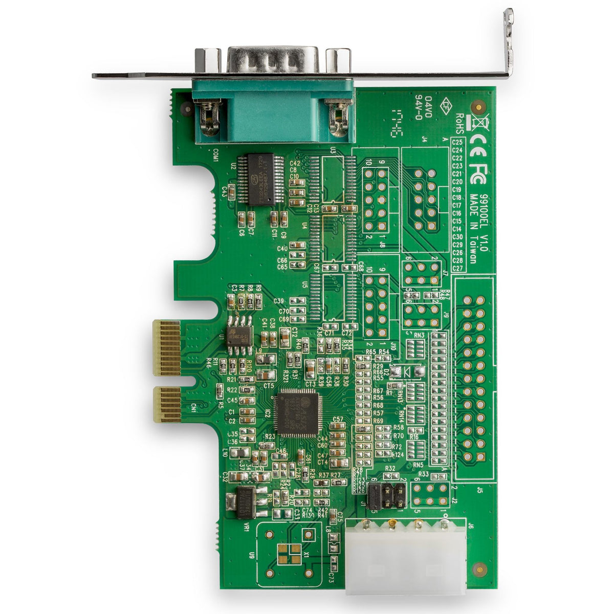StarTech.com USB to Serial Adapter PCI Express x1 16950 UART Low-profile