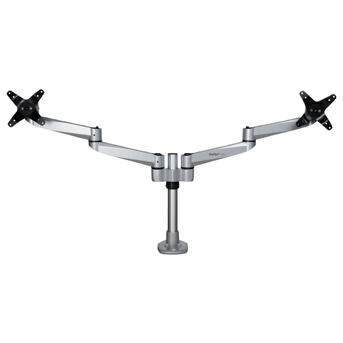 StarTech.com Dual Monitor Arm 27" 8kg VESA 75x75/100x100 Articulating Mount