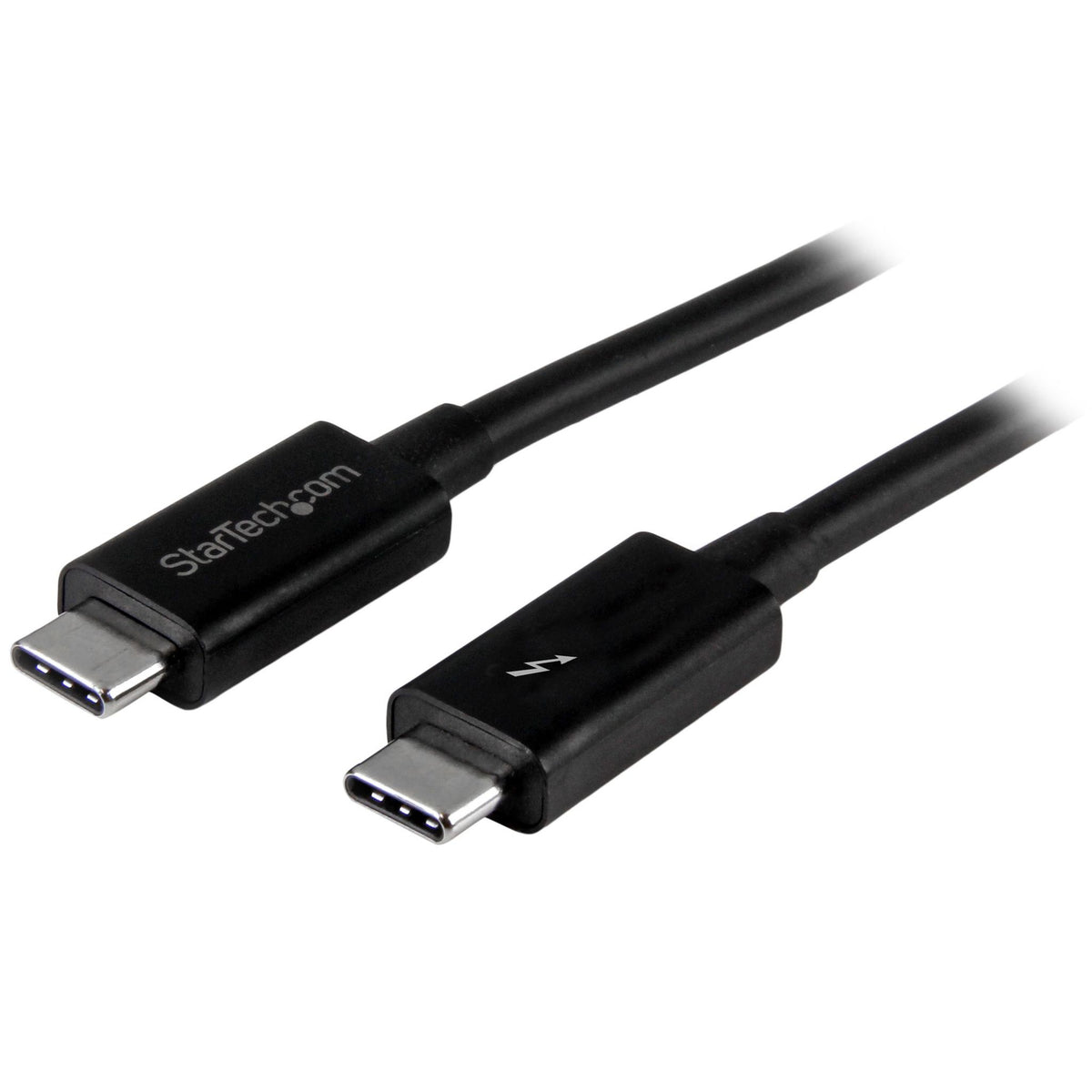 StarTech.com 1m Thunderbolt 3 Cable 20Gbps 100W PD 4K USB-C-Compatible