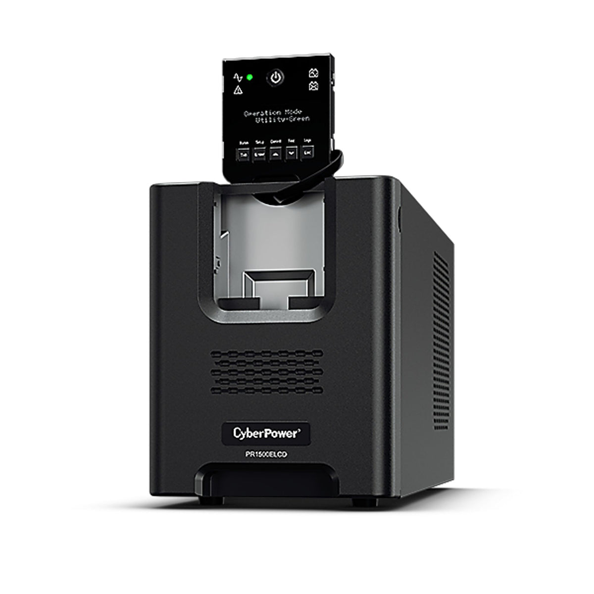 CyberPower PRO SERIES 1500VA 1350W Tower UPS LCD 2x 12V 17AH 6 IEC Outlets