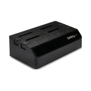 StarTech.com Quad-Bay SATA/600 USB 3.0 Hard Drive Dock Black
