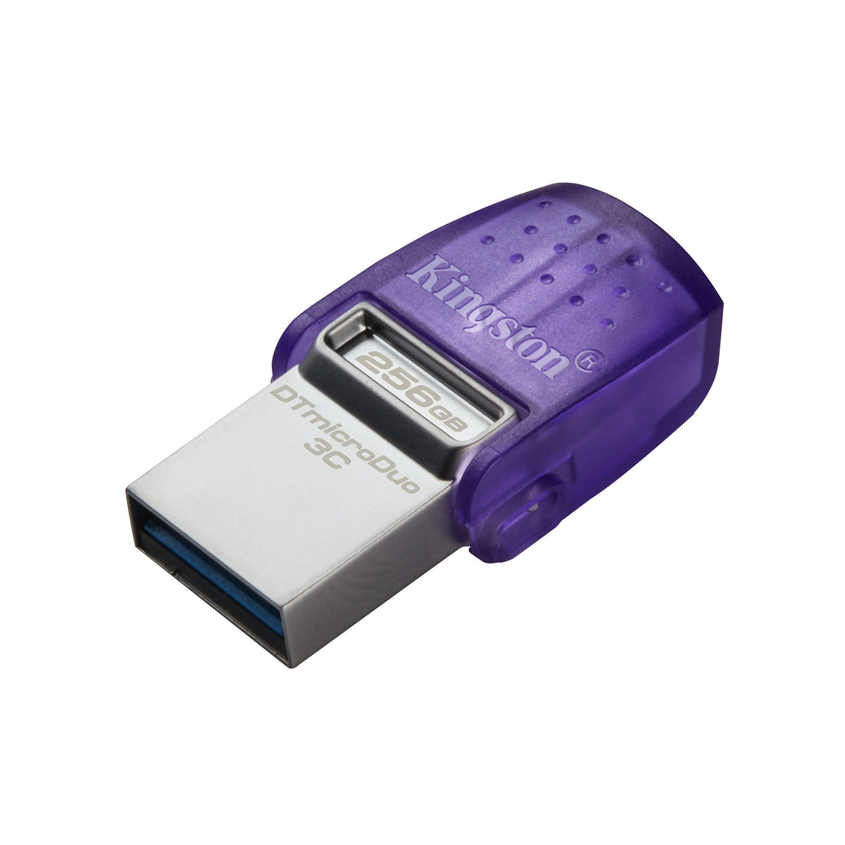 Kingston DataTraveler microDuo 3C 256GB USB 3.2 200MB/s Read Speed Flash Drive