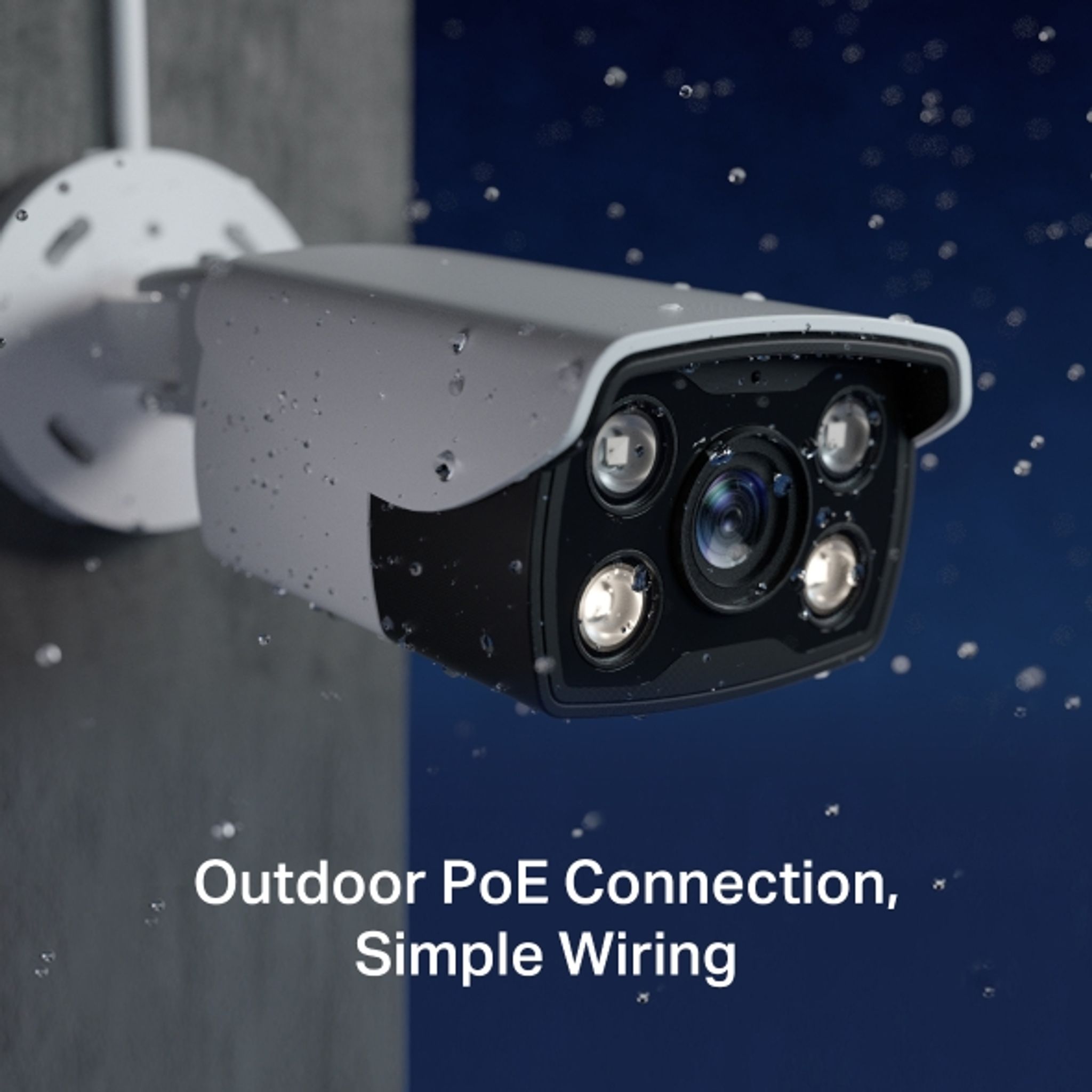 TP-Link VIGI C340 4MP 4mm Lens Outdoor Full-Color Bullet Camera Smart Detection tl:ad404c5c