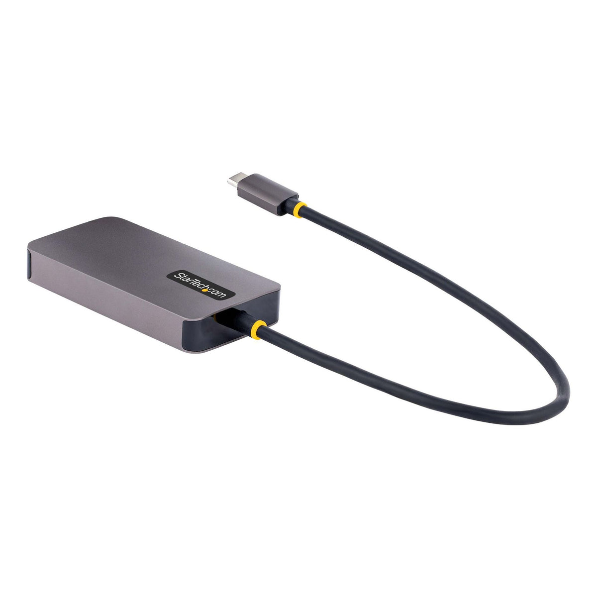 StarTech.com USB C to HDMI DVI VGA Adapter 4K 60Hz Aluminum Travel Adapter