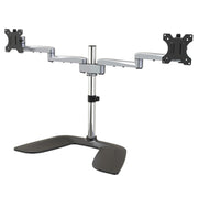 StarTech.com Dual Monitor Stand 32" 8kg VESA Free-Standing Silver