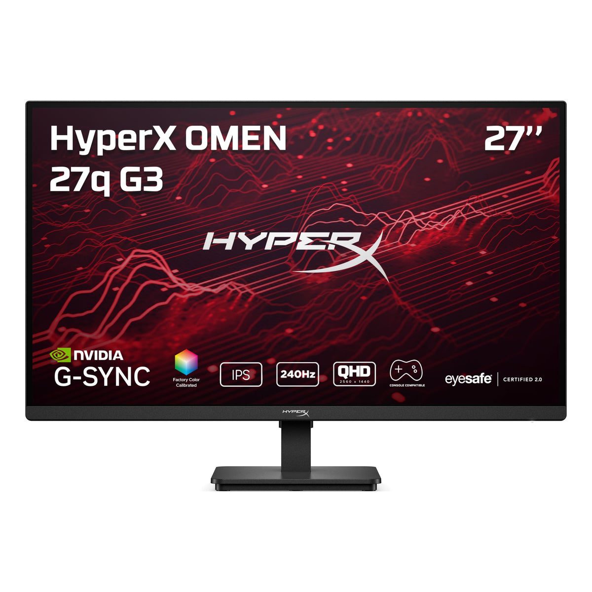 HP OMEN 27" QHD 240Hz Gaming Monitor