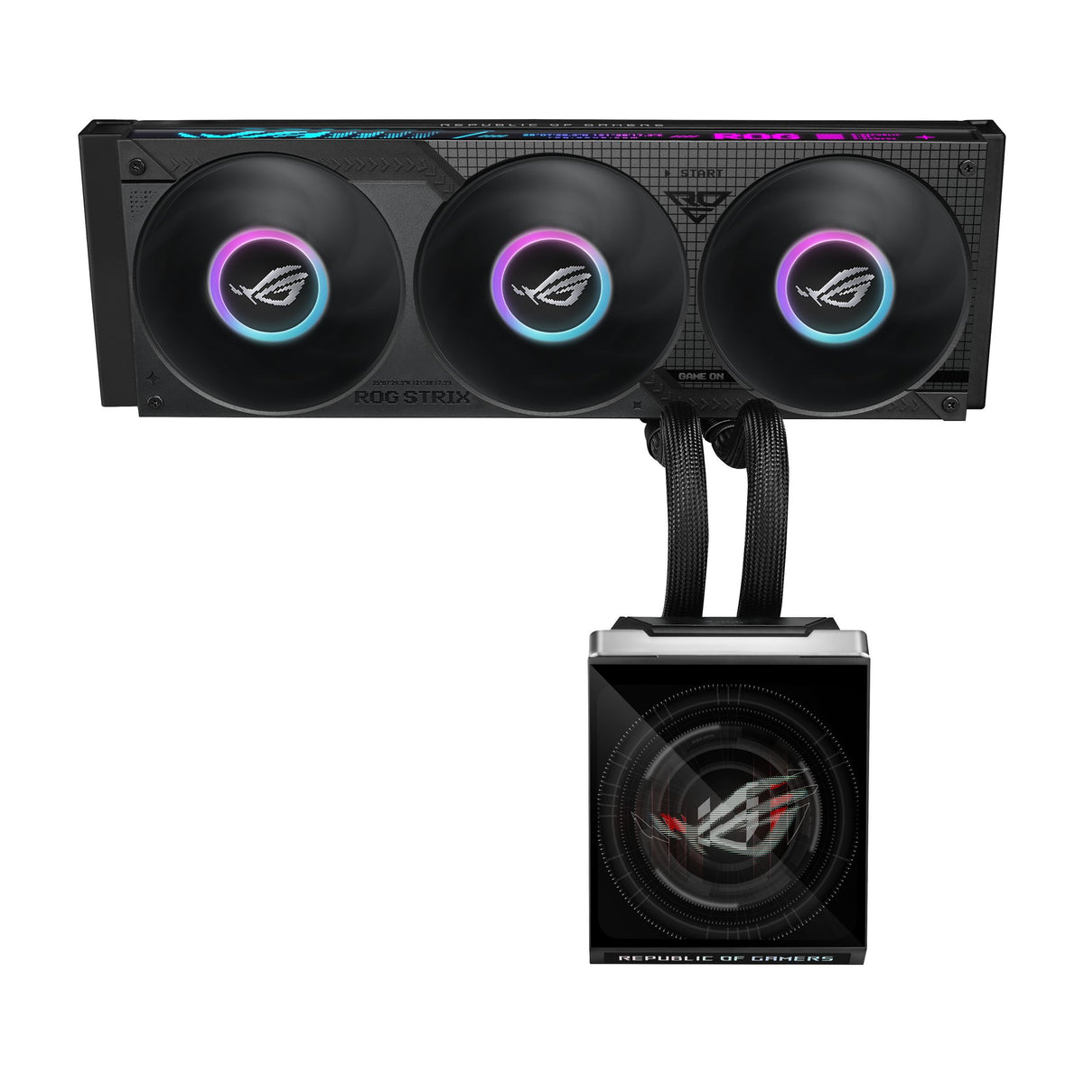 ASUS ROG Strix SLC IV 360 ARGB LCD 5.08" IPS Display AIO Cooler