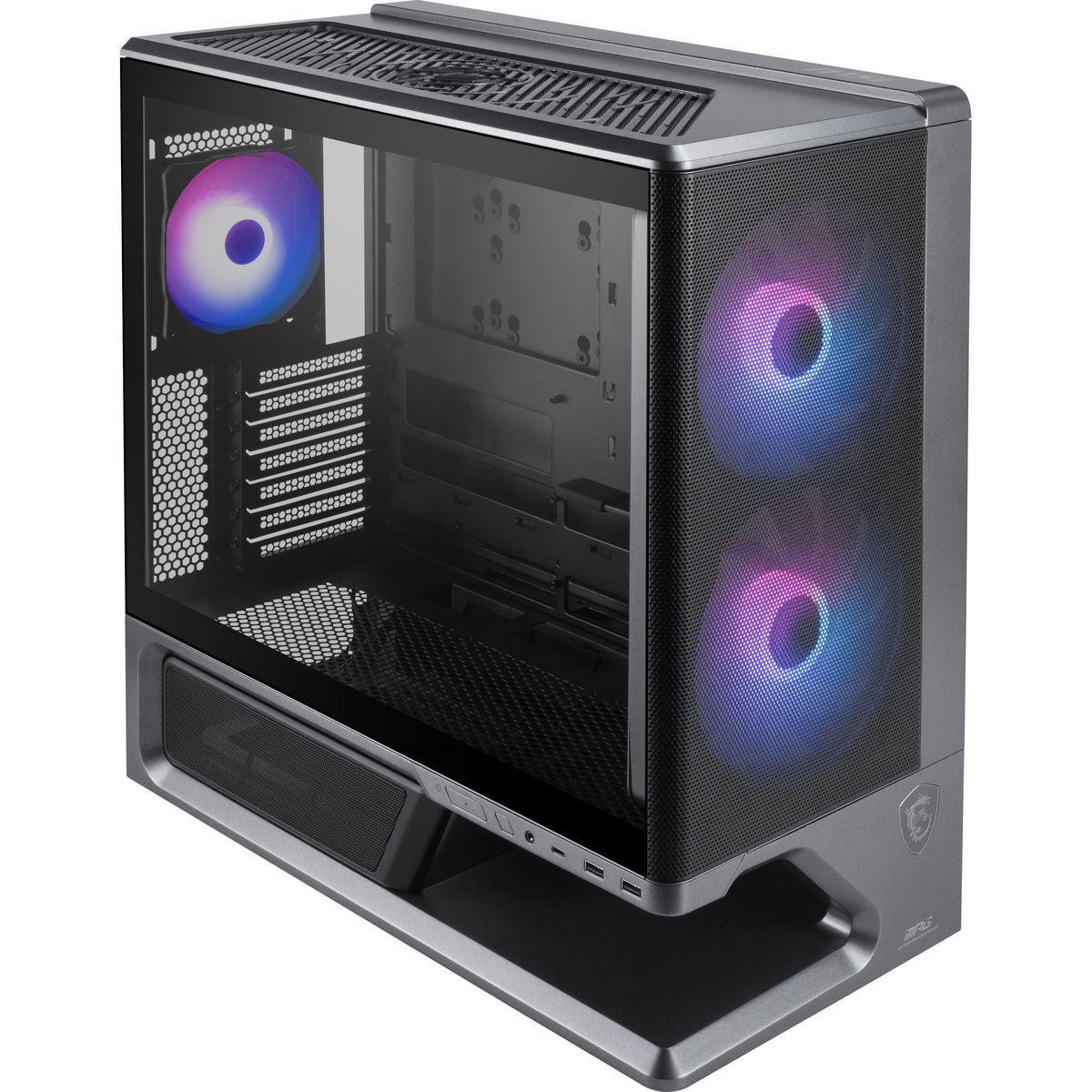 MSI ATX Mid Tower Modular Mesh 2x160mm ARGB Front 1x120mm ARGB Rear Max Airflow