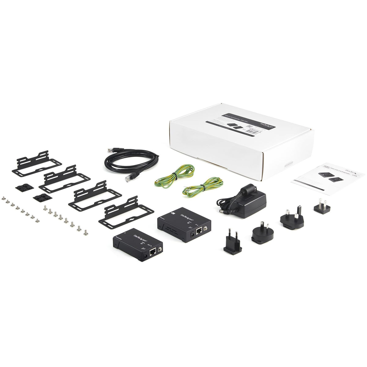 StarTech.com Video Extender Receiver Wired 100m Range 4K HDMI Over Cat6