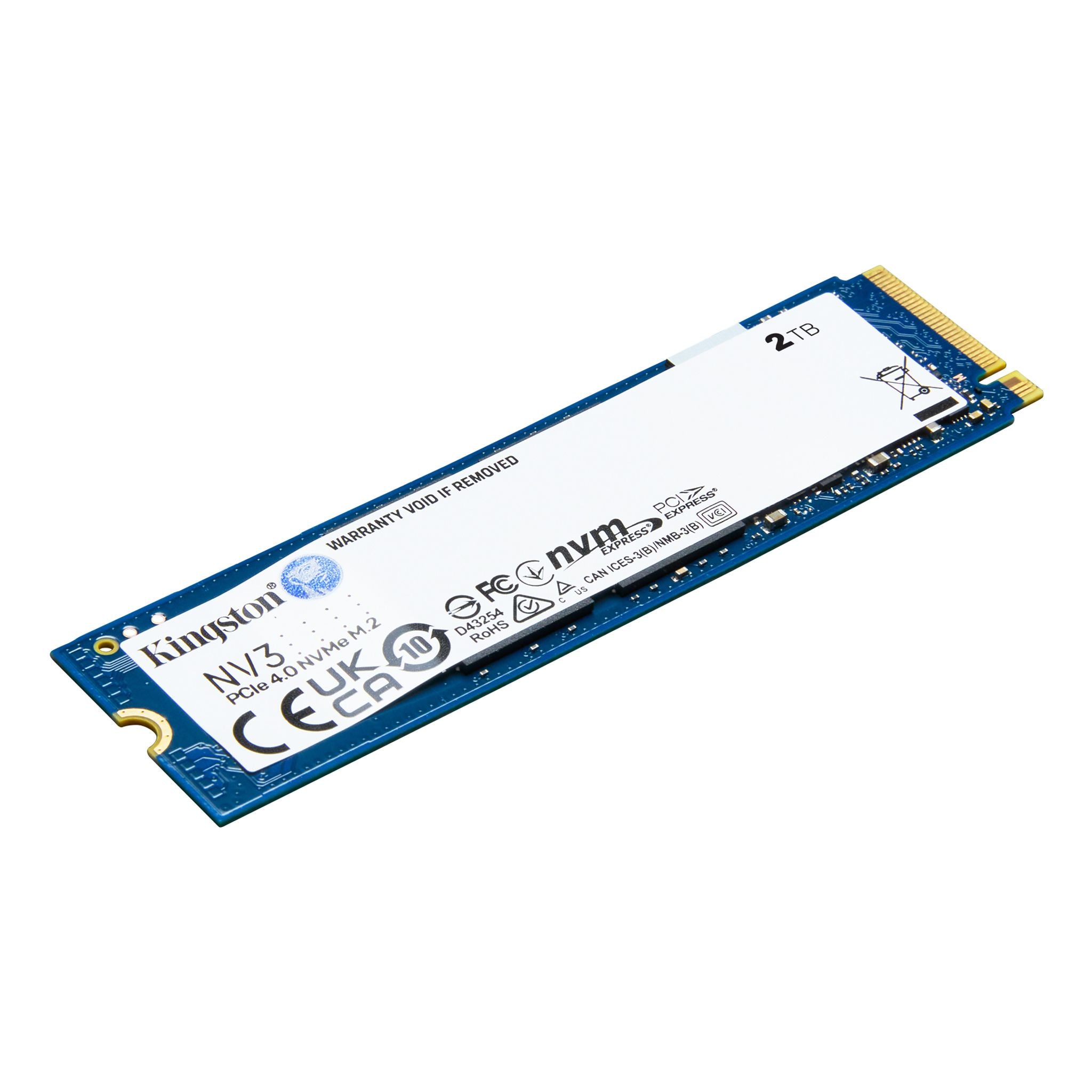 Kingston SNV3S NV3 2TB PCIe 4.0x4 NVMe M.2 SSD 6000/5000MB/s tl:10c4fa1f