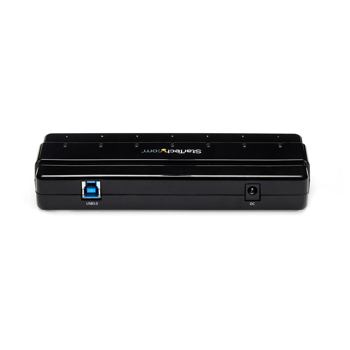 StarTech 7-Port USB 3.0 Hub 5Gbps Desktop with Power Adapter Black