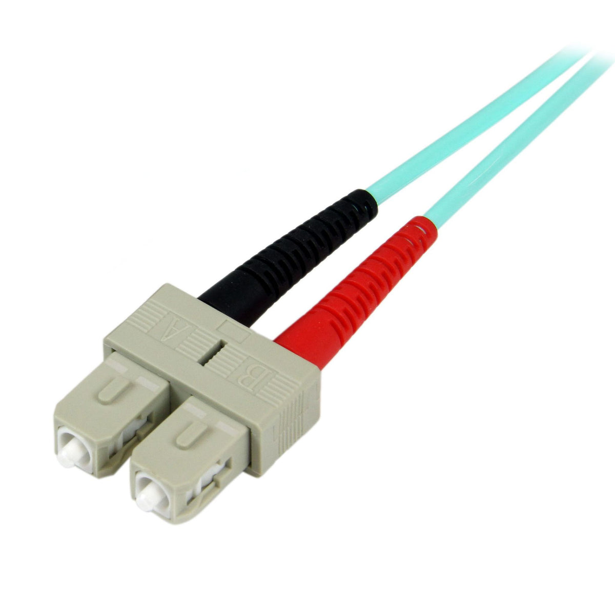 StarTech OM3 2m LC/SC-UPC Multimode Fiber Optic Cable 50/125µm LSZH