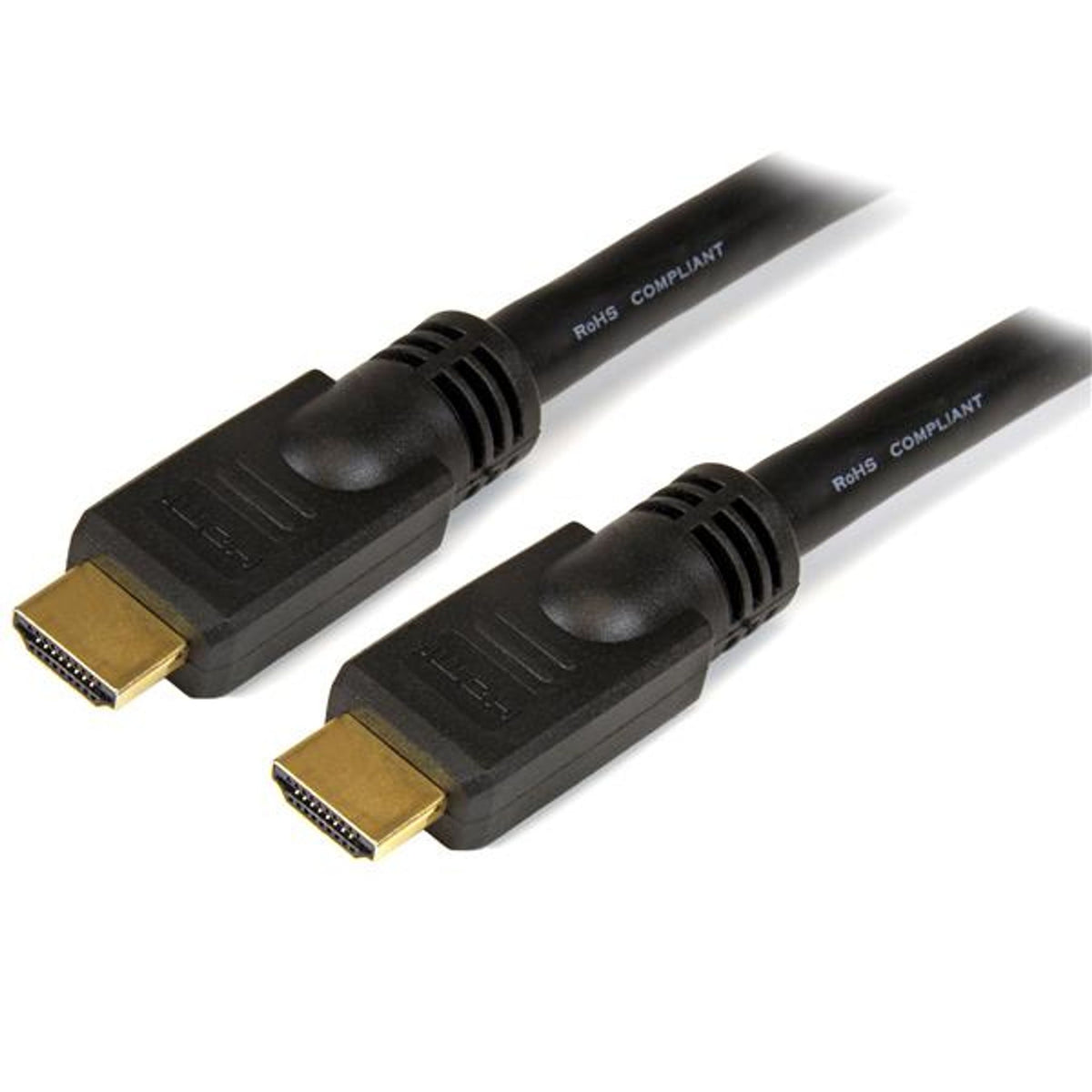 StarTech.com 25ft High Speed HDMI Cable Ultra HD 4K Gold Plated Black