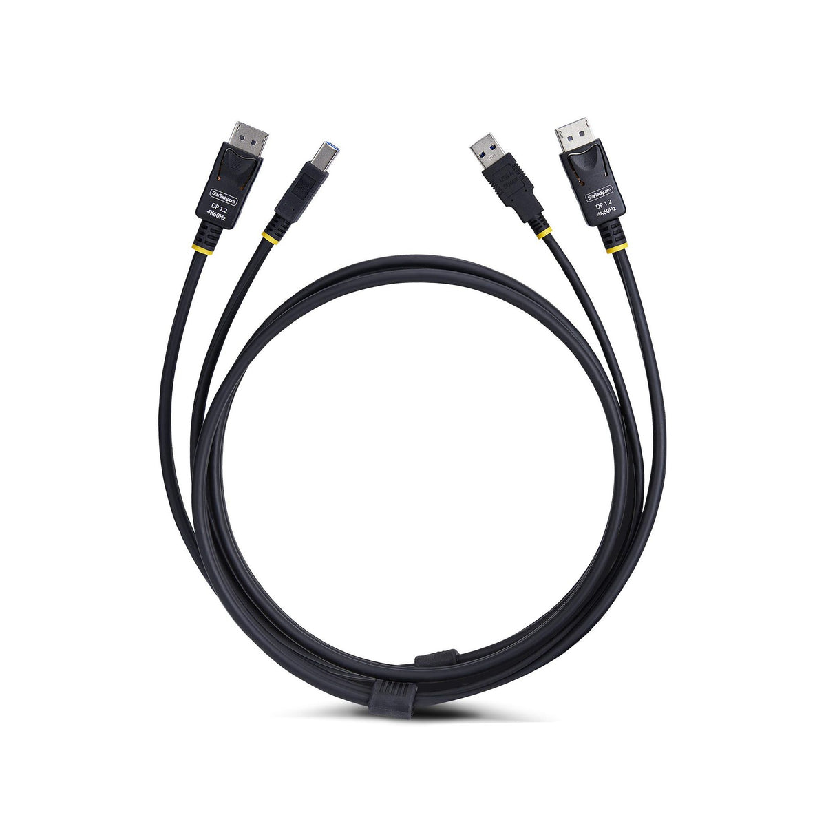 StarTech.com 3m DisplayPort USB 5Gbps KVM Cable 4K 60Hz