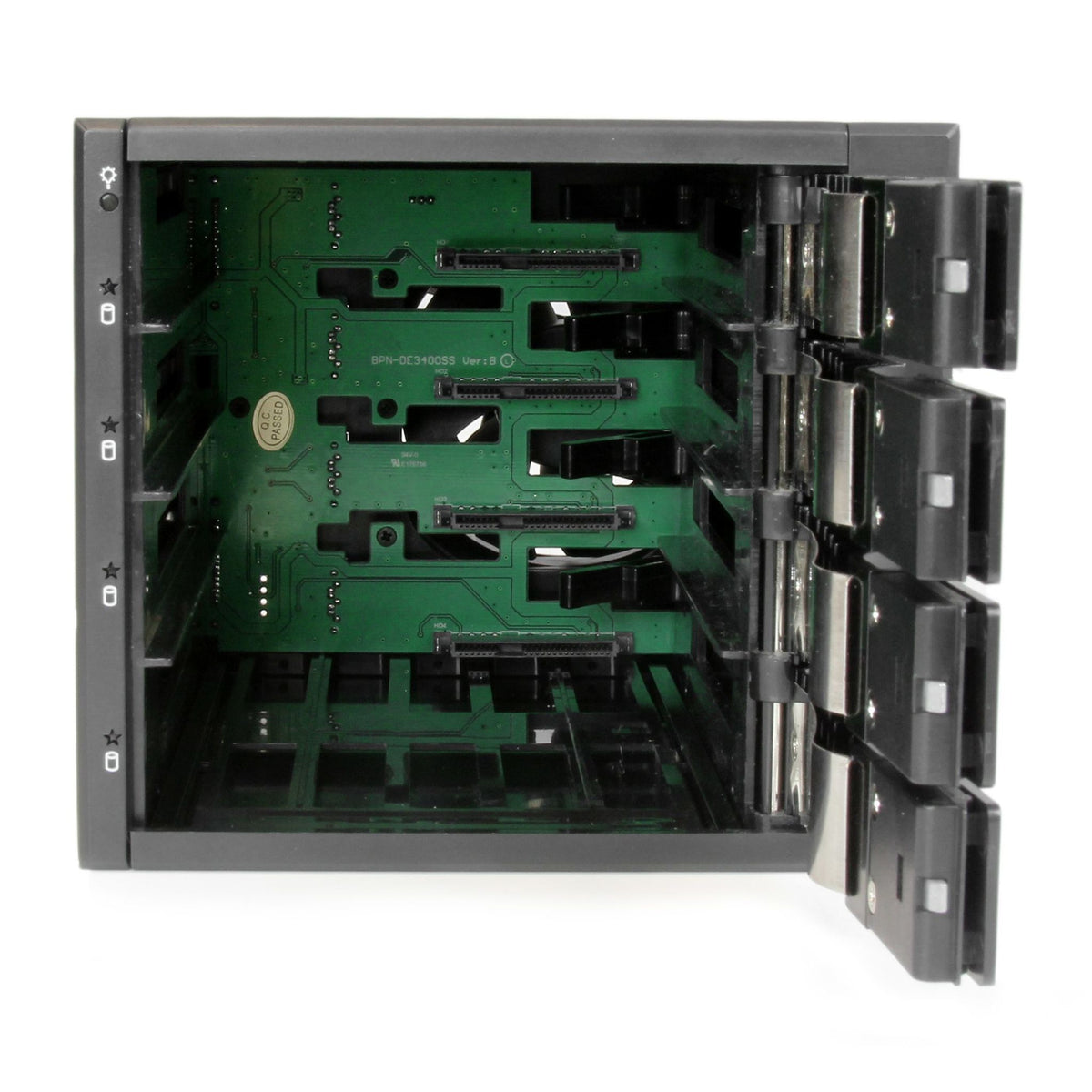 StarTech.com 5.25" SAS/SATA/600 Internal Drive Enclosure Black