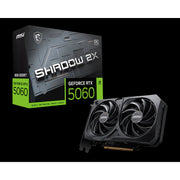 MSI GeForce RTX 5060 8G SHADOW 2X OC 8GB GDDR7 PCIe Gen 5 x16 Boost 2527 MHz tl:19edb266