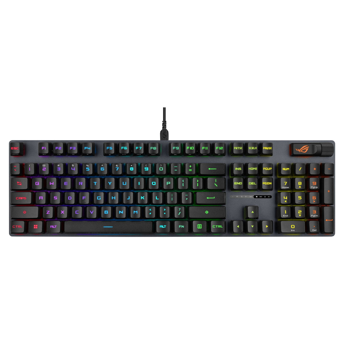 ASUS ROG Strix Scope II RX Optical Gaming Keyboard Pre-Lubed Switches IP57