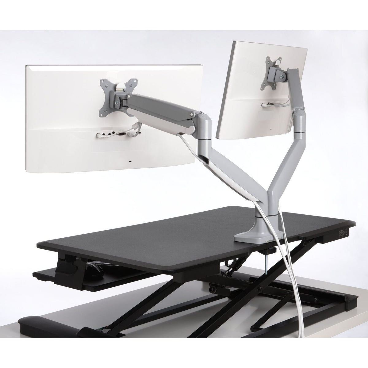 Kensington SmartFit One Touch Height Adjustable Dual Monitor Arm