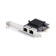 StarTech.com 2-Port 5G Gigabit PCIe Network Adapter Card Realtek RTL8126