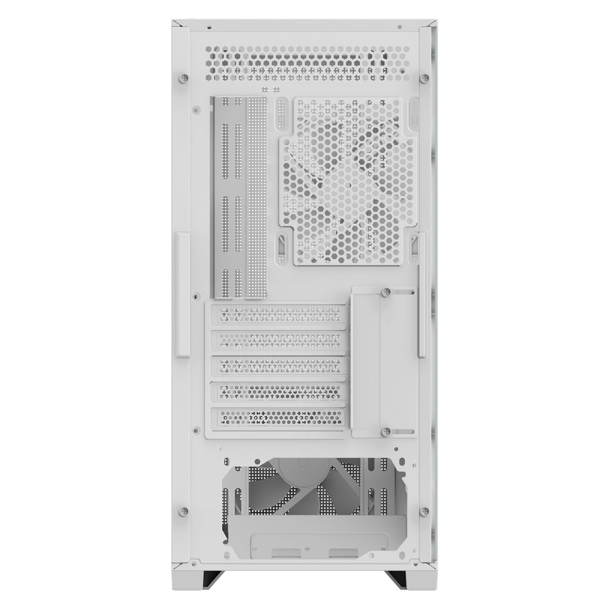 Gigabyte C102 GLASS ICE Mid Tower Case White 5 Slots 2x 3.5" USB 3.0 x2 tl:294a17b6