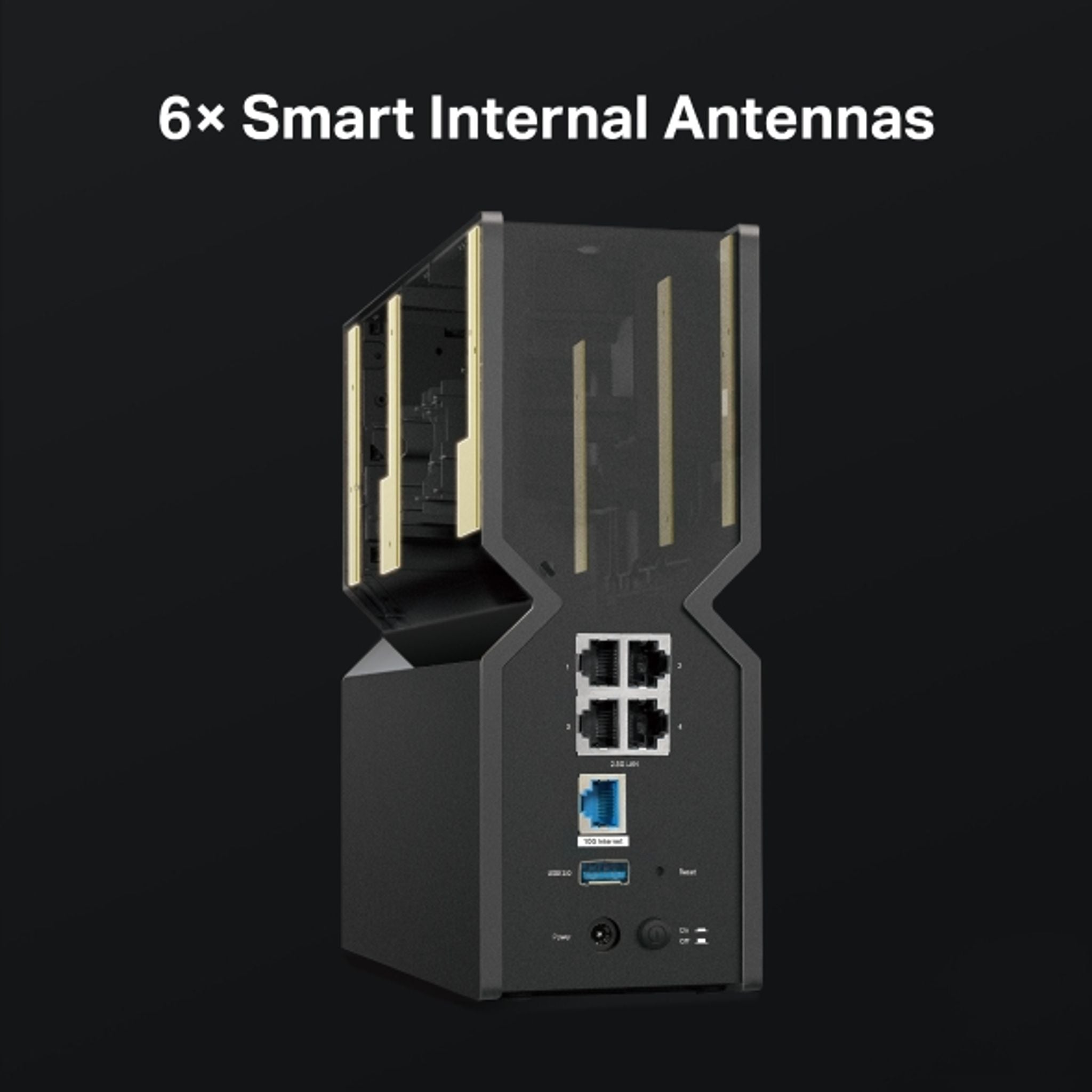 TP-Link Archer BE550 Pro BE9700 Tri-Band Wi-Fi 7 Router 6x Internal Antennas tl:7c53d8c1