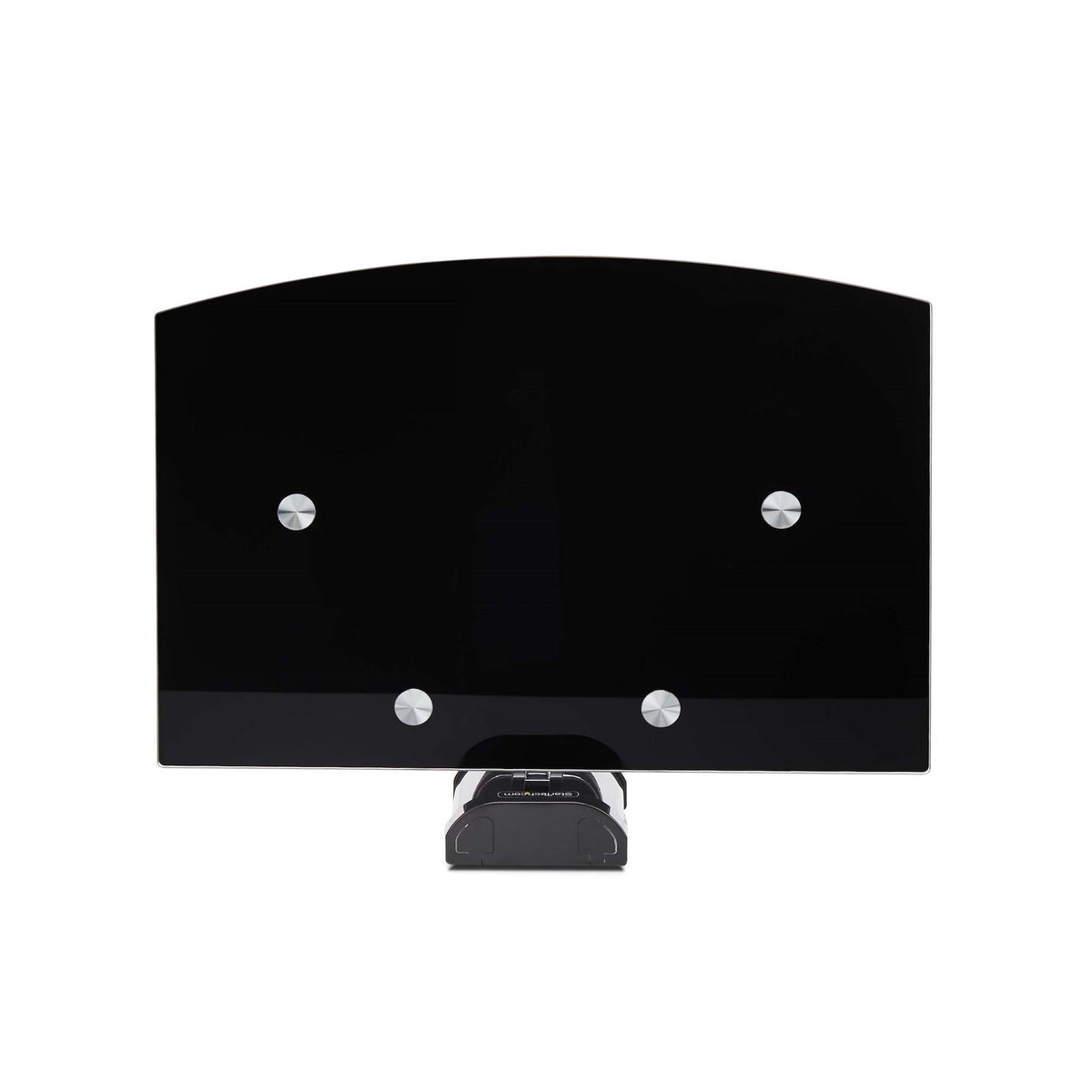 StarTech.com Floating AV Shelf Black Tempered Glass 7kg Capacity