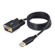 StarTech USB to Null Modem Serial Adapter 1m FTDI RS232 DB9