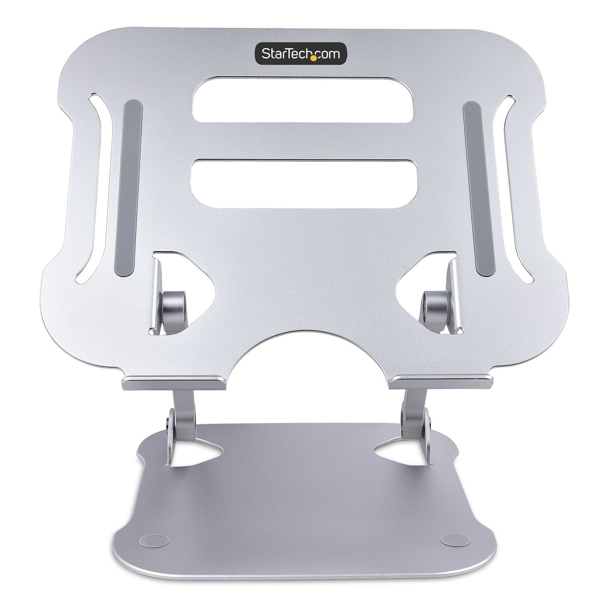 StarTech.com Foldable Aluminum Laptop Stand Silver Up to 22lb