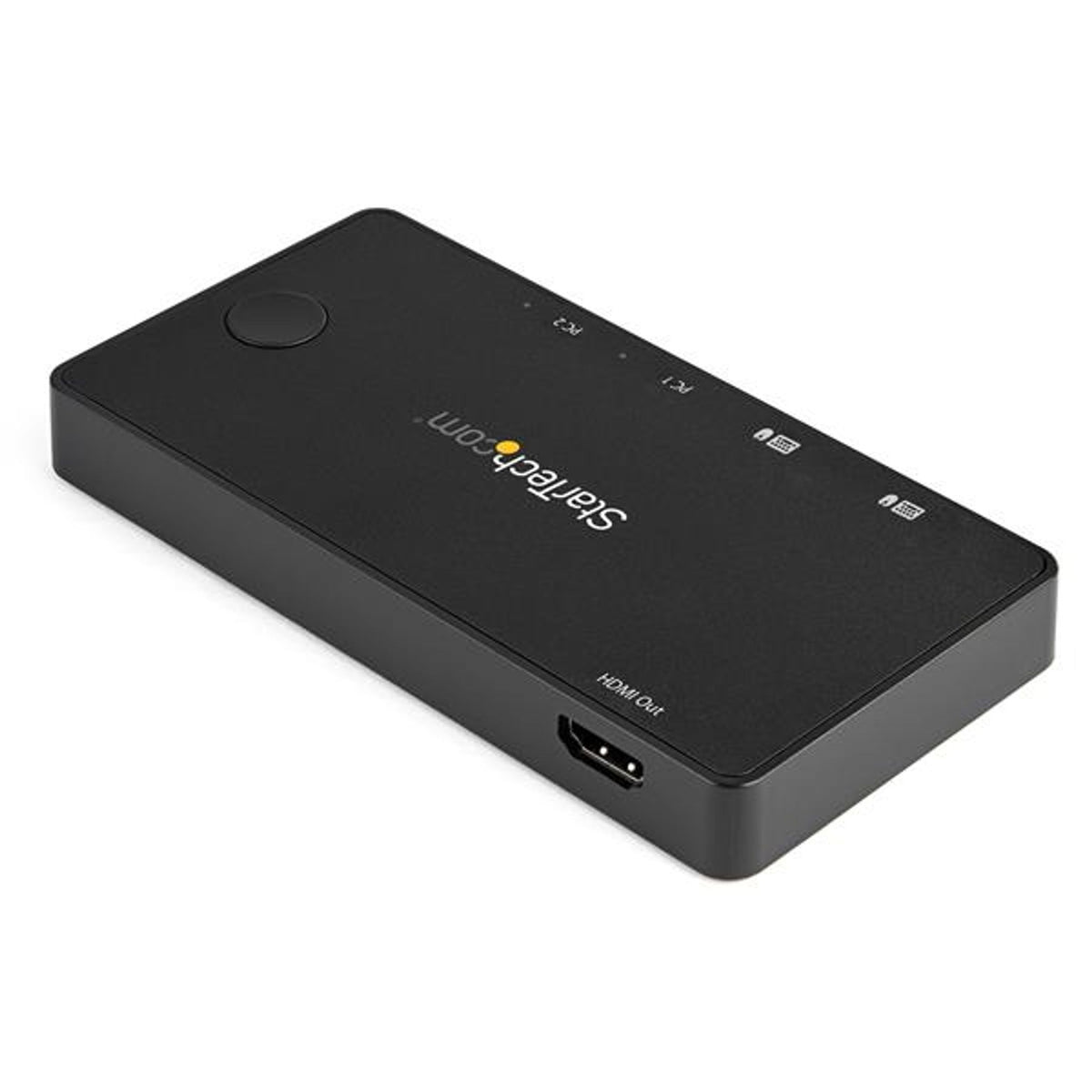 StarTech SV211HDUC 2-Port USB-C KVM Switch 4K 60Hz HDMI Compact Dual Port UHD