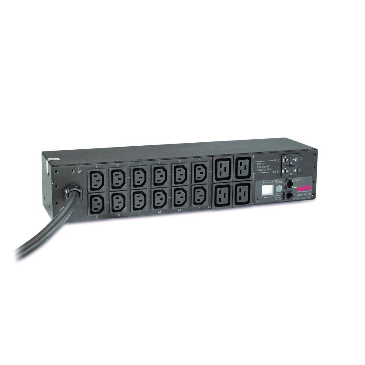 APC Rack PDU Metered 2U 32A 230V 12 C13 4 C19