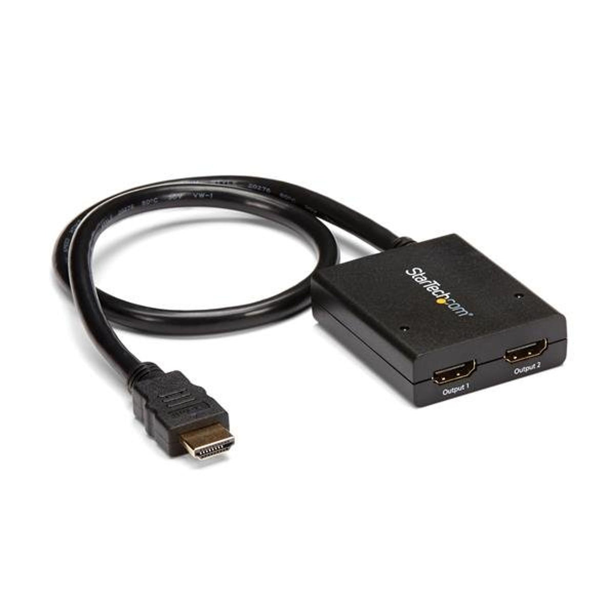 StarTech HDMI Splitter 2 Port 4K 30Hz 7.1 Audio